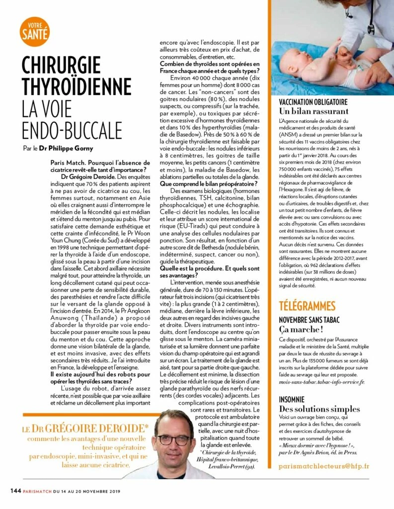 article-paris-match-dr-Deroide-Chirurgie-thyroidienne