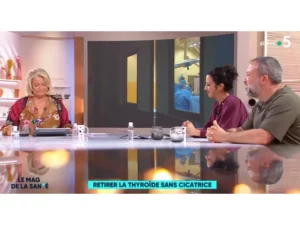 retirer la thyroïde sans cicatrice le magazine de la santé