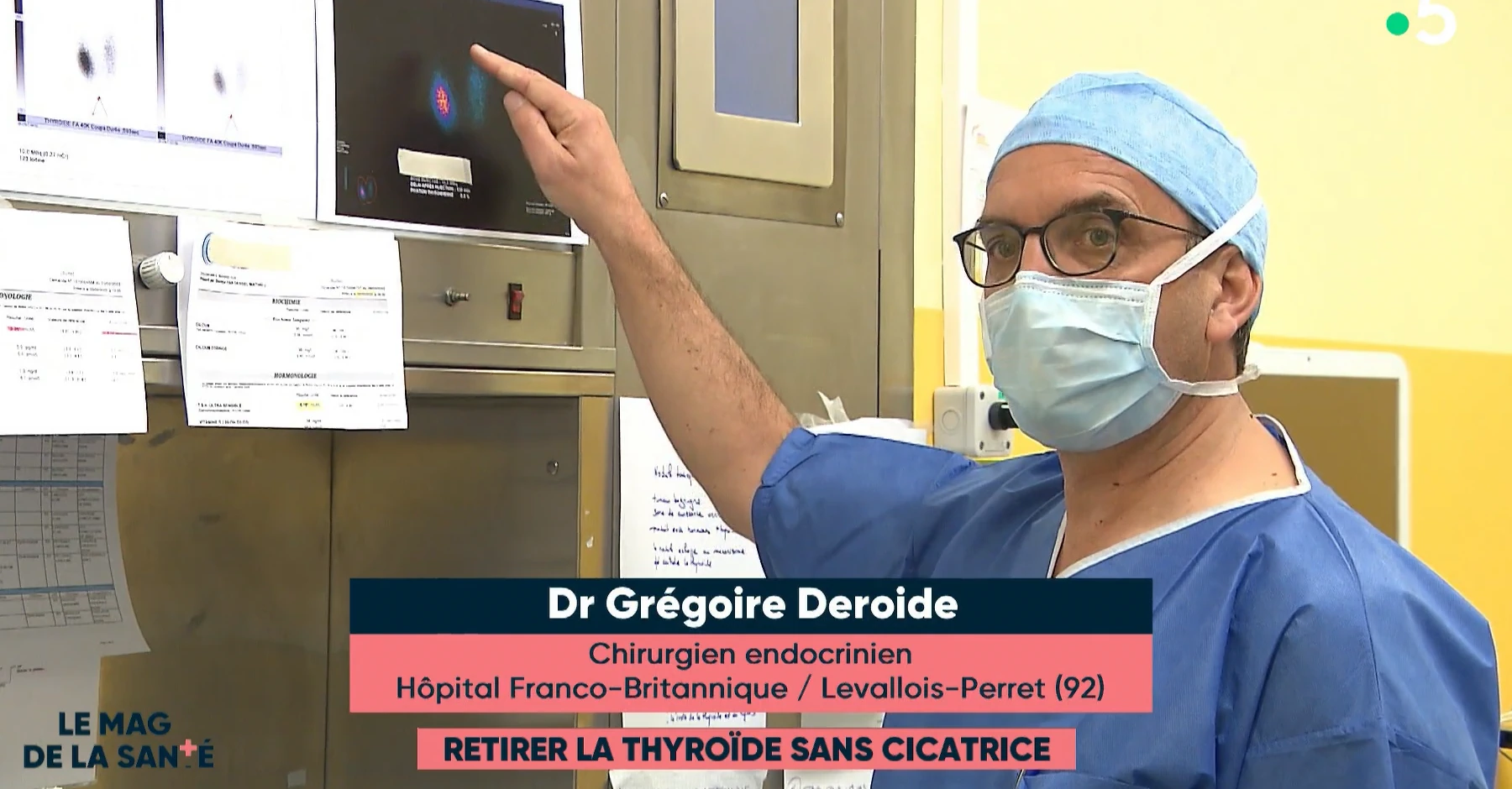 Retirer La Thyroïde sans Cicatrice (Rediffusion France 5) retirer la thyroïde sans cicatrice rediffusion france 5